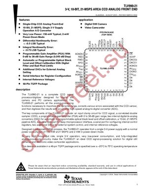 TLV990-21PFB datasheet  